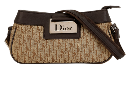 Street Chic Bag, &pound;650, Handbags, Beige/Brown, Canvas, Front view